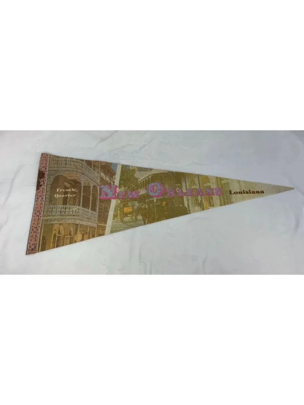 Vintage New Orleans Louisiana pennant